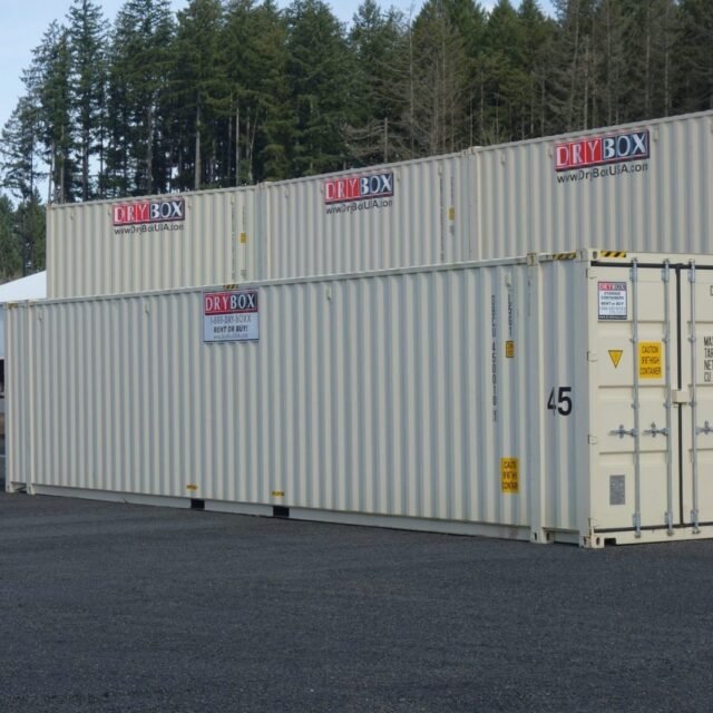 New 40ft High Cube Shipping Containers (1-Trip)