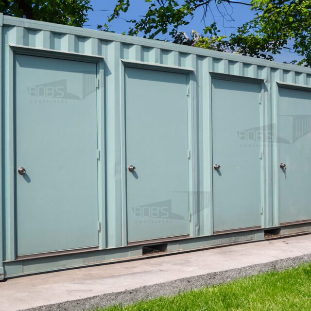 Shipping Container Restroom