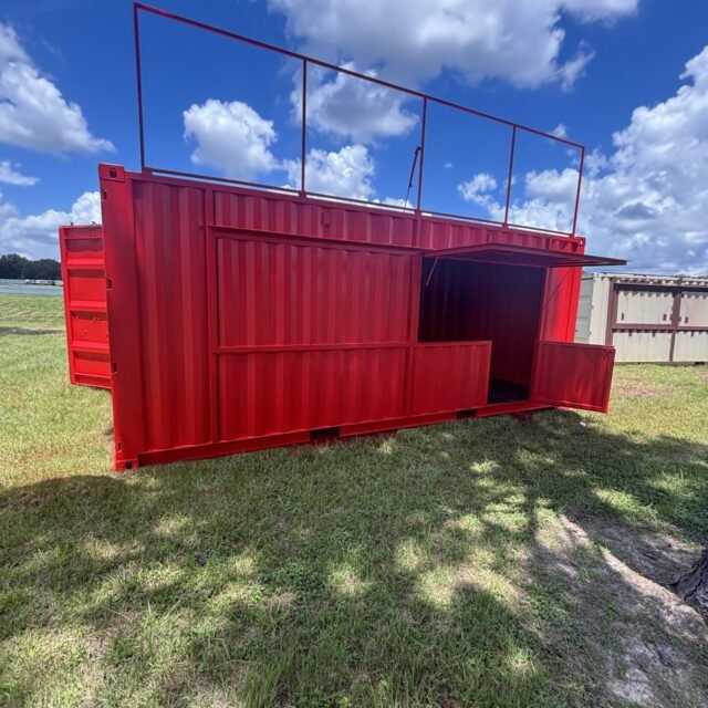 20ft Custom Pop-Up Shipping Container
